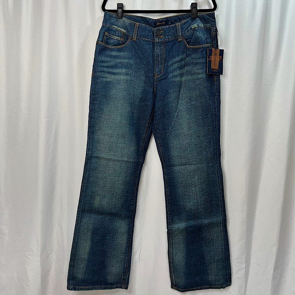 NWT Seven7 Boot Cut Jeans Womans 14 Regular